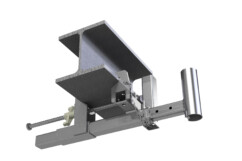 LUX-top® Pince pour poutre en T I Système de sécurisation des bordures de toit de hangar