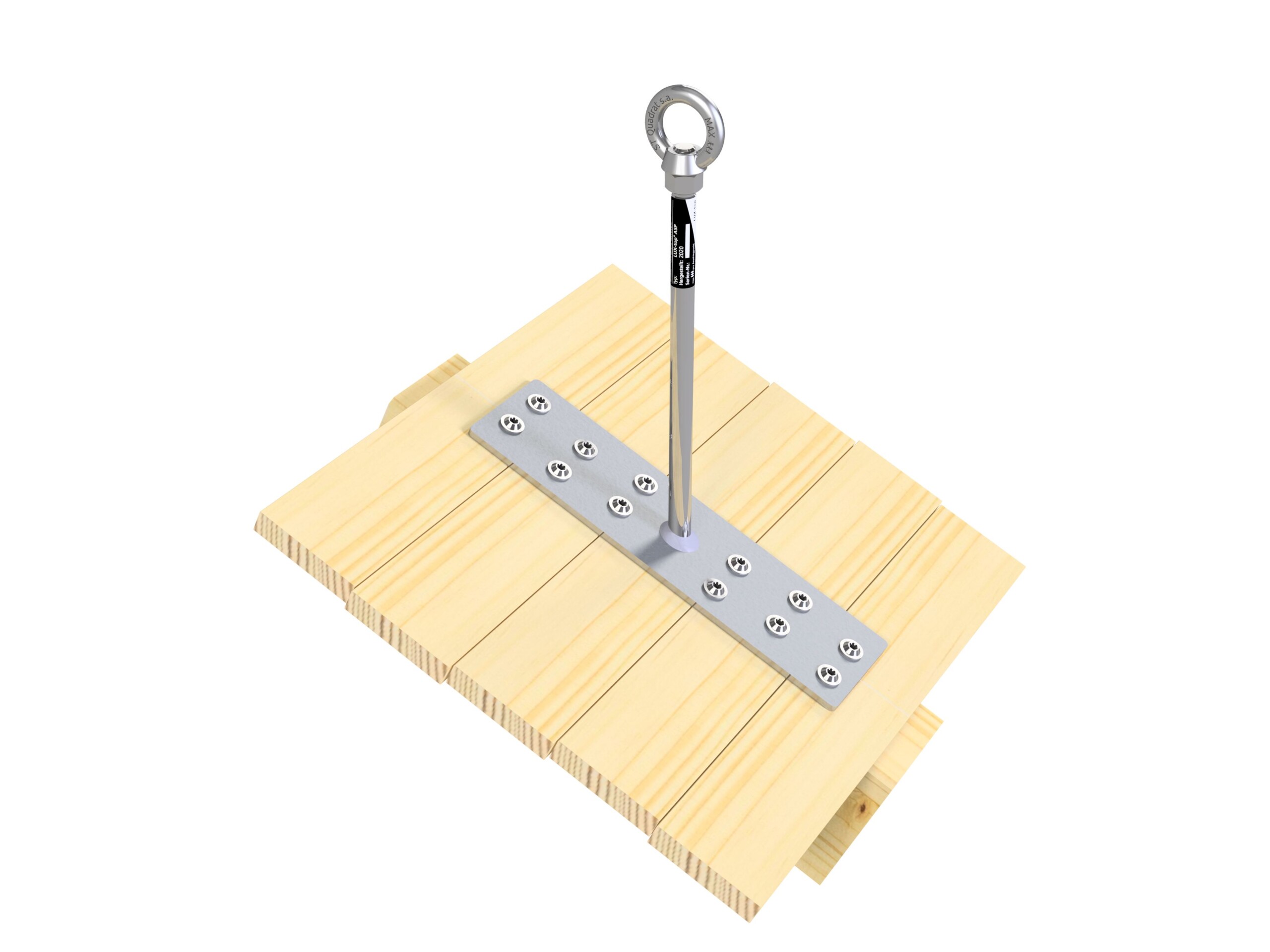 LUX-top® ASP EV 7 - A Ø18 | Point d'ancrage poutres/chevrons en bois