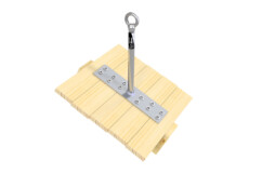 LUX-top® ASP EV 7 – A Ø26 | Anschlagpunkt Holzbalken/Sparren