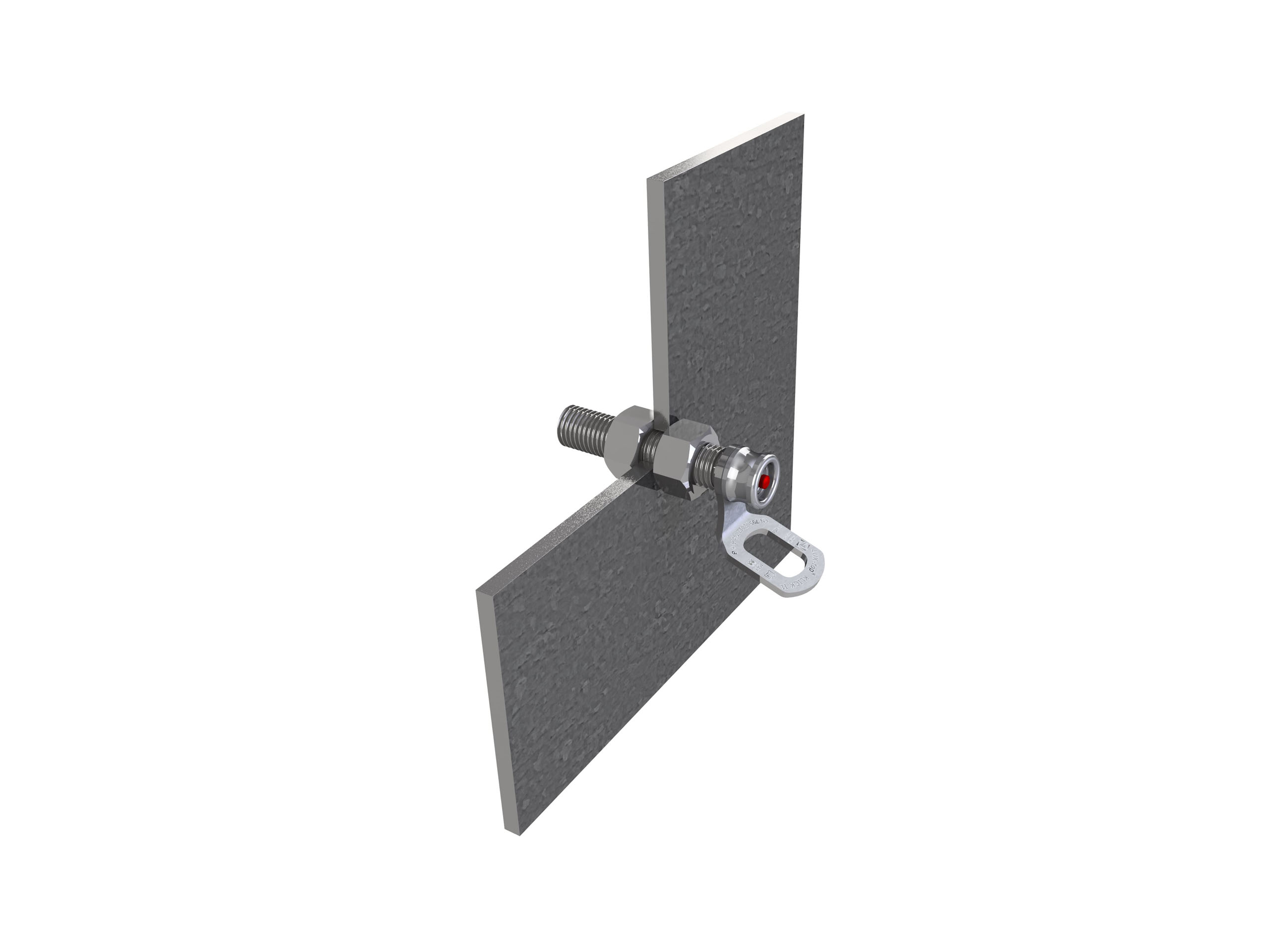 LUX-top® KLICK II – Stahl | Abnehmbarer Anschlagpunkt für Stahl