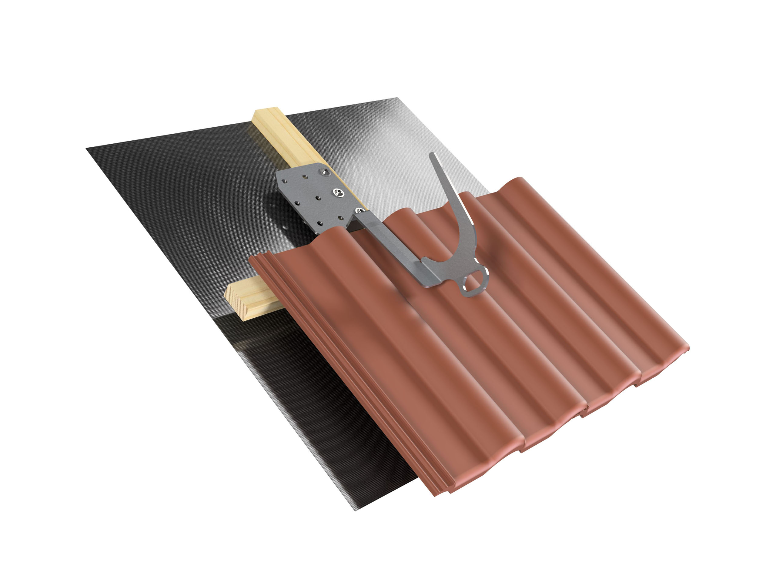 LUX-top® SDH-Z II | Sicherheitsdachhaken für geneigte und Steildächer