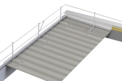 LUX-top® G-T DIREKT MD | Side protection system for metal roofs