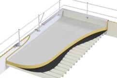 LUX-top® G-T DIREKT AT SWP | Seitenschutzsystem für Direktbefestigung auf Sandwichpaneelen