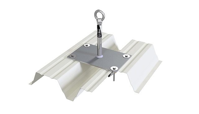 LUX-top® ASP EV 9 - anchor point for mounting on trapezoidal profile